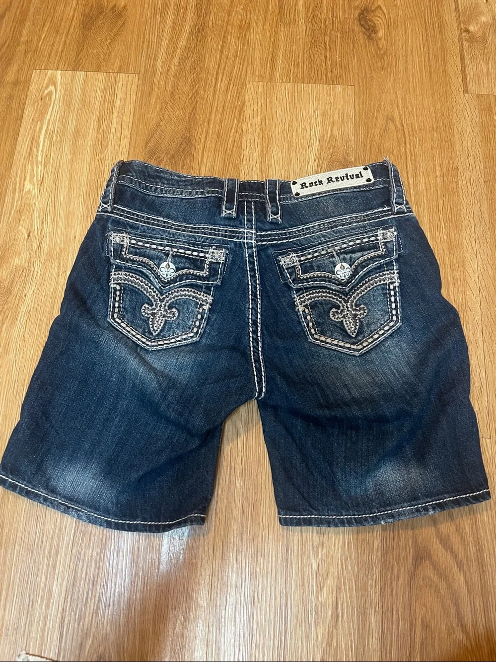 Rock Revival Kaylee Short Easy Jean Shorts Sz 25